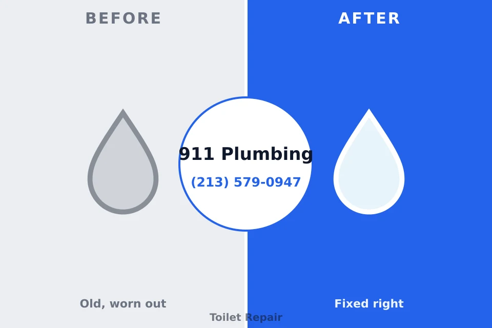 Before and after: plumbing repair Wayne, WV